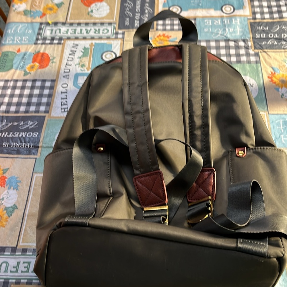Adrienne Vittadini Studio Olive Fashion Backpack - Picture 3 of 8